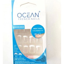 Hayat Store Şeffaf Takma Tırnak (Ince French) 192A ( Lisinya )