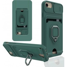 Dua Giyim Iphone 6 Kılıf Zuma Kartvizitli Yüzüklü - Yeşil