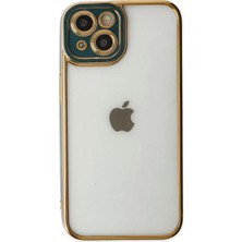 Colezium Iphone 14 Plus Kılıf Liva Lens  - Yeşil