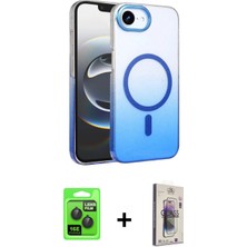 İlk El Grup Ieg™ iPhone 16E Ahenk Doku Özel Seri - Siyah Bilvis 3D Cam Ekran Koruyucu + Siyah Raze Metal Kamera Lens