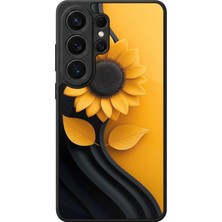 Aksel Kılıf Samsung Galaxy S26 Ultra Uyumlu Glossy Premium Mat Siyah Baskılı Silikon Kılıf