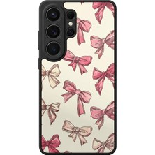 Aksel Kılıf Samsung Galaxy S26 Ultra Uyumlu Glossy Premium Mat Siyah Baskılı Silikon Kılıf