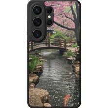 Aksel Kılıf Samsung Galaxy S26 Ultra Uyumlu Glossy Premium Mat Siyah Baskılı Silikon Kılıf