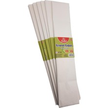  bu-bu krapon kağıdı 50cm x 200cm beyaz bubu-kr0005 (10 lu paket)