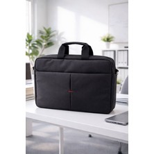 Canaris Laptop Çantası 17.3 Inç Omuz Askılı – Valiz Aparatlı, Darbe Korumalı, Hafif ve Şık Siyah Evrak & Ofis Çantası