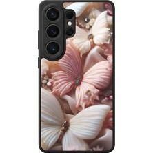 Aksel Kılıf Samsung Galaxy S26 Ultra Uyumlu Glossy Premium Mat Siyah Baskılı Silikon Kılıf