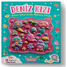 Deniz Kızı Bn Çıkartmalı Aktivite Kitabı