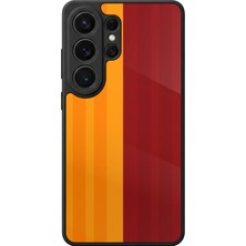 Aksel Kılıf Samsung Galaxy S26 Ultra Uyumlu Glossy Premium Mat Siyah Baskılı Silikon Kılıf