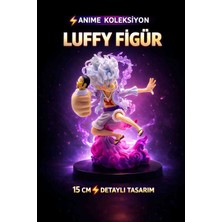 Anime One Piece Luffy Gear 5 Figürü 15 cm – Detaylı Koleksiyonluk Mini Figür