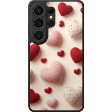 Aksel Kılıf Samsung Galaxy S26 Ultra Uyumlu Glossy Premium Mat Siyah Baskılı Silikon Kılıf