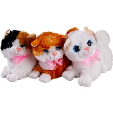 Hayat Store 1609032 - Peluş Miyavlayan Kedi 30 cm (Lisinya)