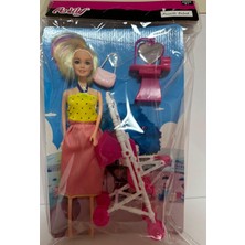 Hayat Store Anlily Dolapli Bebek Oyun Seti Pusetli