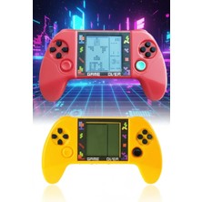 Hayat Store Taşınabilir Tetris Oyun Konsolu Renkli Retro Oyun Aleti Çocuklar Için Eğlenceli Mini Konsol ( Lisinya )