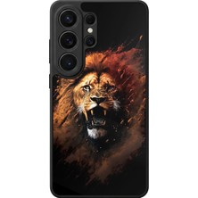 Aksel Kılıf Samsung Galaxy S26 Ultra Uyumlu Glossy Premium Mat Siyah Baskılı Silikon Kılıf