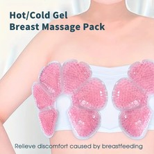 Hayat Store Emziren Anneler Için 2 Li Jel Göğüs Pedi – Sıcak ve Soğuk Kullanıma Uygun, Pvc Dolgulu, Konfor ve Destek Sağlayan Ped (Pembe) ( Lisinya )