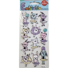  bu-bu emotions sticker cats 9x21 swp-1602