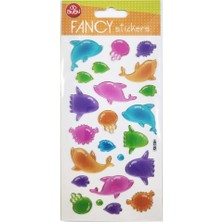  bu-bu damla sticker funcy deniz hayvanları 9x20 pus-7304