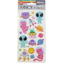  bu-bu damla sticker glitter uzay 9x20 pus-6604