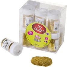  bu-bu sim altın rengi 8 gram pvc kutu (12 tüp) bubu-sm0002