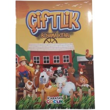 Karatay Yayınları 4E Çiftlik Boyama Kitabı 128 Sayfa