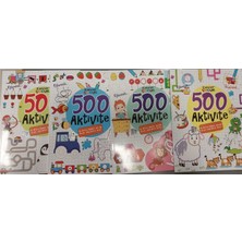 Karatay Yayınları 4E 500 Aktivite Seti 4 Kitap 96 Sayfa
