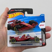 Hot Wheels Formula 1 Scuderia Ferrari Hp F1 Aracı 1:64 Diecast Model Araba Koleksiyonluk