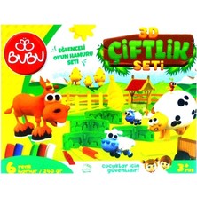  bu-bu oyun hamuru seti 3d çiftlik (l) bubu-oh0013