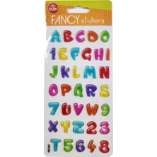  bu-bu damla sticker funcy harfler 9x20 pus-7305