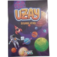  karatay yayınları 4e uzay boyama kitabı 128 sayfa