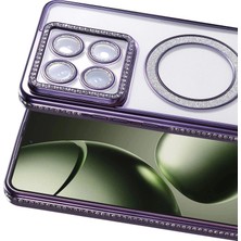 Colezium Mi 14T Pro Joke Simli Magneticsafe Kılıf - Derin Mor