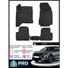 Rich Oto Paspas Peugeot 2008 Hibrit Hybrıd 3D Havuzlu Paspas 2025 2026 Model Kokusuz
