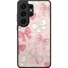 Aksel Kılıf Samsung Galaxy S26 Ultra Uyumlu Glossy Premium Mat Siyah Baskılı Silikon Kılıf