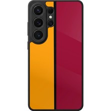 Aksel Kılıf Samsung Galaxy S26 Ultra Uyumlu Glossy Premium Mat Siyah Baskılı Silikon Kılıf