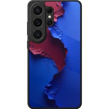 Aksel Kılıf Samsung Galaxy S26 Ultra Uyumlu Glossy Premium Mat Siyah Baskılı Silikon Kılıf