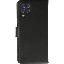 Dua Giyim Galaxy A22 Kılıf Trend S Plus Kapaklı Kılıf - Siyah