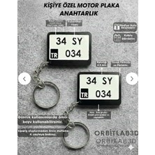 Rüya Vadisi Kişiye Özel Motor Plaka Anahtarlık Plakalı Motor Hediye Motor Aksesuar