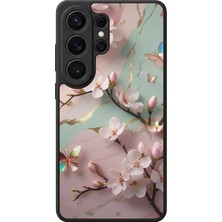 Aksel Kılıf Samsung Galaxy S26 Ultra Uyumlu Glossy Premium Mat Siyah Baskılı Silikon Kılıf