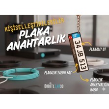 Rüya Vadisi Kişiye Özel Plaka Anahtarlık – Isim Soyisim Yazılı, Araba Plakalı Hediyelik Anahtarlık