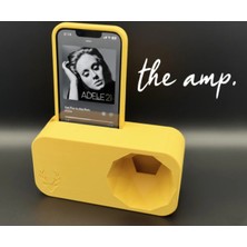 Rüya Vadisi Akustik Telefon Hoparlörü – Şarjsız Doğal Ses Yükseltici Telefon Standı