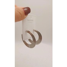 Tılsım Accesories Xupıng Sılver Çelik Küpe