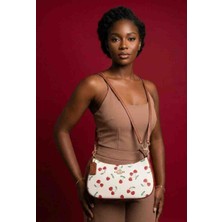 Elka Kiraz Printed Bag El&omuz Çantası