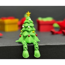 Rüya Vadisi Sevimli Yılbaşı Ağacı Biblo | Pencere Önü Dekoru |noel Ağacı Figürü – Kış ve Yeni Yıl Ev Süsü