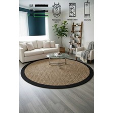 Modern Jüt Yıkanabilir Kaymaz Tabanlı Halı Salon Mutfak Çocuk Yatak Oturma Odası Halısı Yolluk Kilim