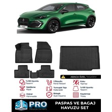 Rich Oto Paspas Renault Yeni Clio 6 3D Havuzlu Paspas ve Bagaj Havuzu Set 2026 Model Yeni Clio