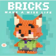 ZS Demir Bricks Zootropolis Nick Wilde Mini LEGO Figürü