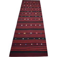 Zehra Abla Halı Yeni El Dokuması Başyapıt Malatya Yolluk Yün Kilim 7224