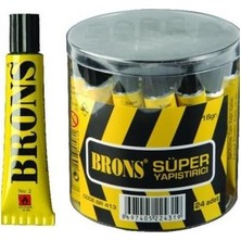  brons sıvı yapıştırıcı solventsiz 18 gr 24 lü (1 paket 24 adet)