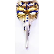 SHC4200 Renk Işlemeli Seramik Malzemeden Imal Venedik Uzun Maske Magnet