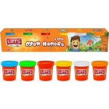  lets oyun hamuru 690 gram 6 renk l8450