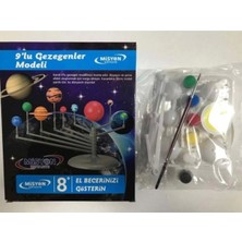 Misyon Gezegenler Modeli Boyamalı 9 Lu Gzg-009